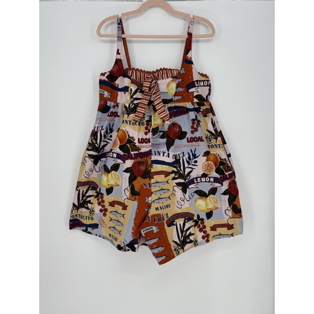 Women's Romper Medium Fruit Sardine Bustier *No size tag or brand*